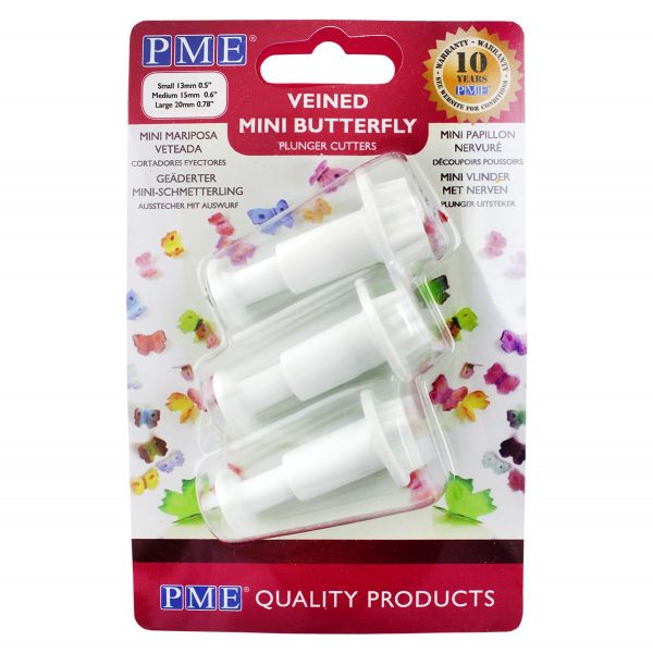 PME Tagliapasta a Espulsione Farfalla Mini Set 3