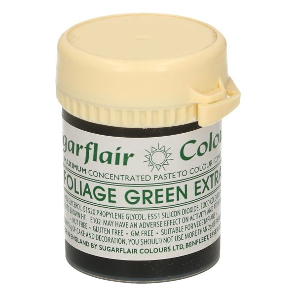 Sugarflair - Colorante Max Concentrato Verde Foglia 42 Gr