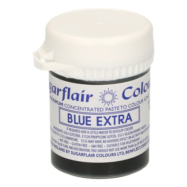 Sugarflair - Colorante Max Concentrato Blu Extra 42 Gr