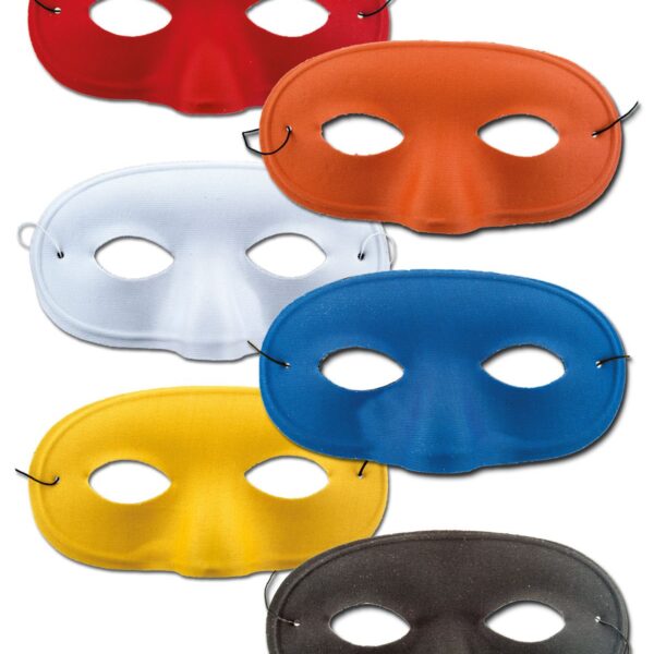 Maschera Domino Colori Assortiti