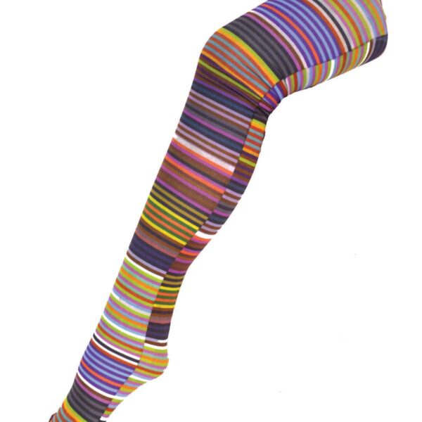 Collant Righe Multicolore