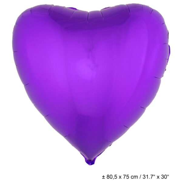 Palloncino in Mylar Cuore 75 Cm Colori Assortiti