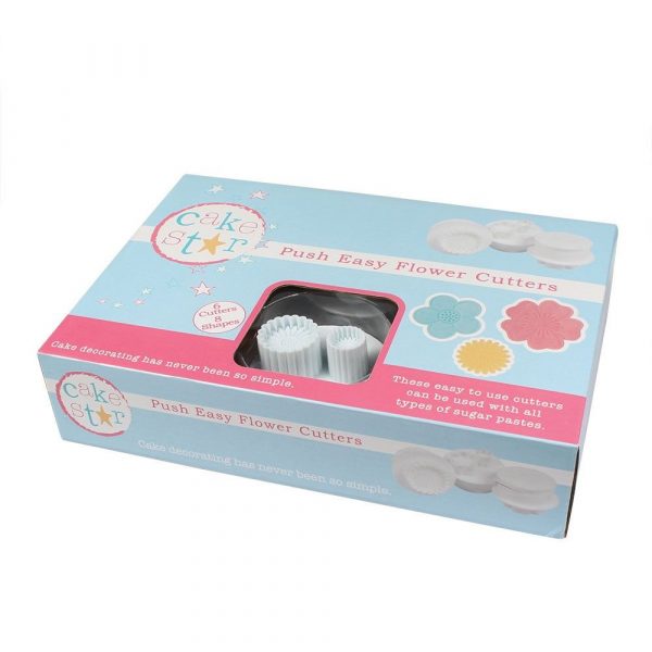 Cake Star Set 6 Stampini Tagliapasta a Espulsione Fiori