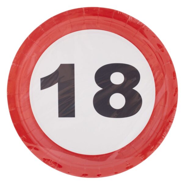 Piatti con Numero Limite 18