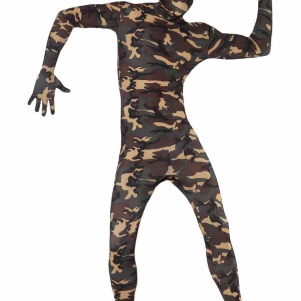Costume da Mimo Militare Mimetico
