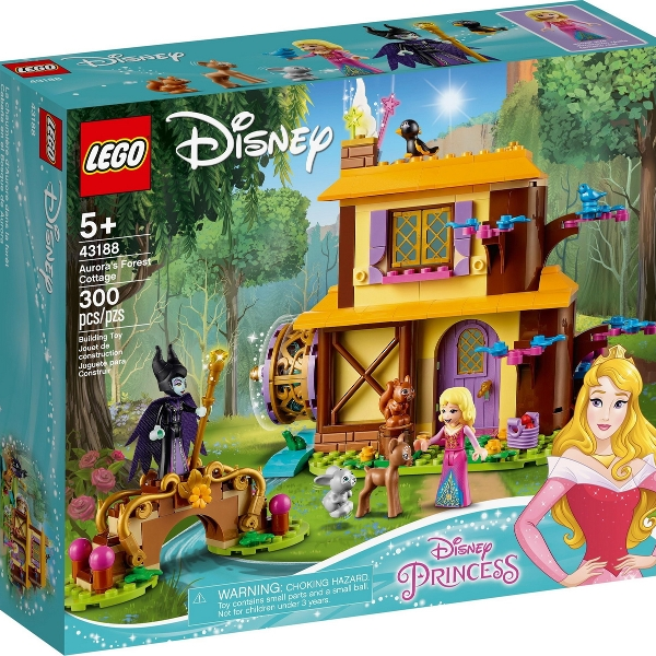 Lego Disney La casetta nel bosco di Aurora