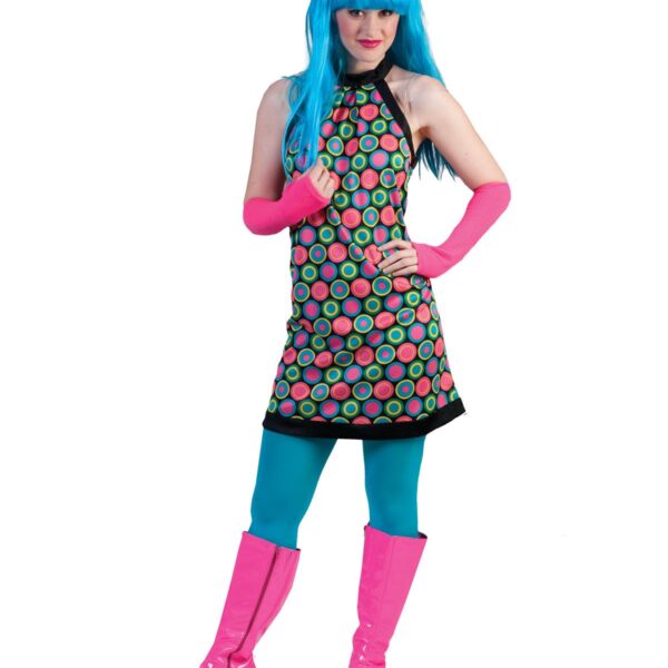 Costume Multicolore Disco