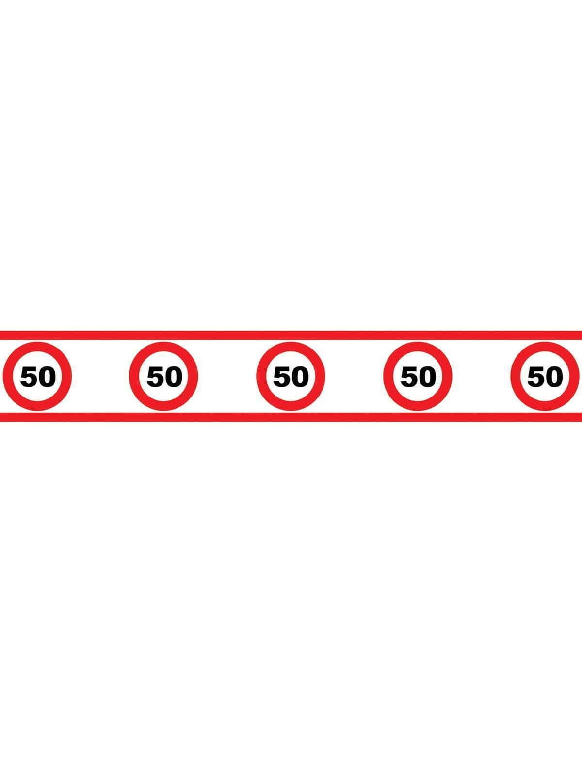 Festone Compleanno Numero Limite 50