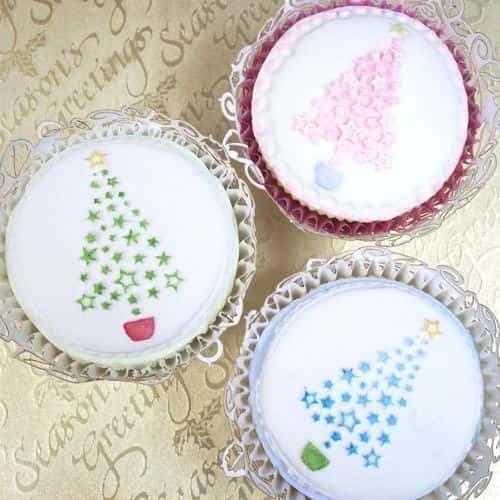 Katy Sue Cupcake Topper Mold Albero di Natale
