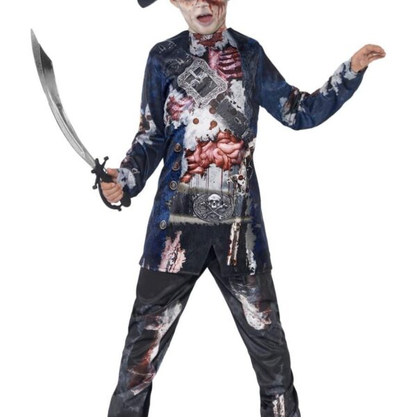 Costume da Pirata Zombie
