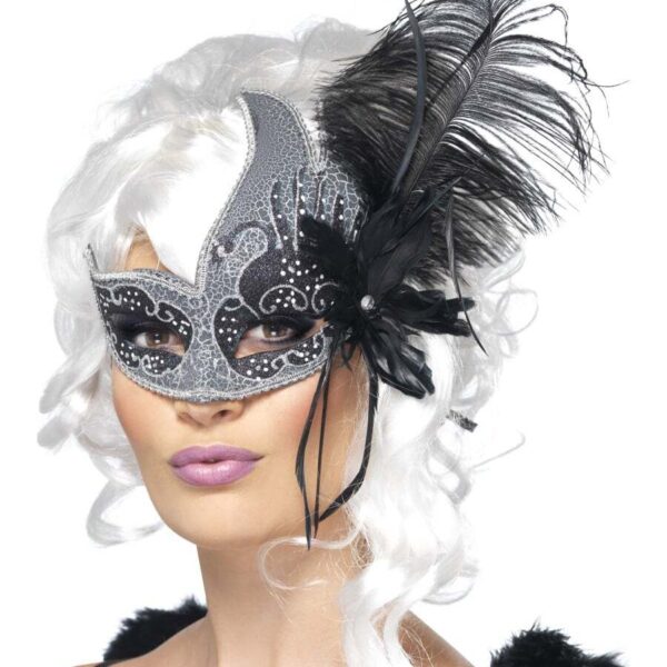 Maschera da Angelo Nero