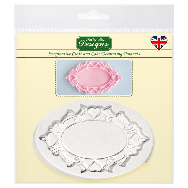 Katy Sue Placca Decorativa con Stampo Cuori Ovali