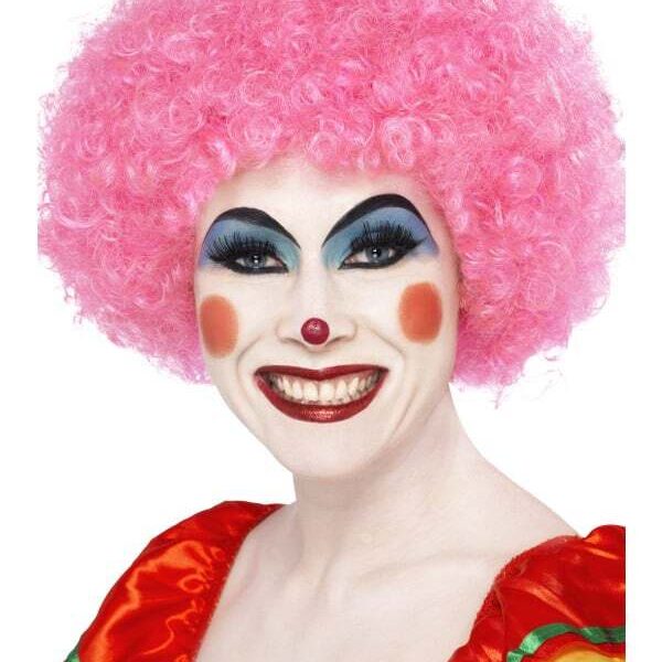 Parrucca da Clown Rosa