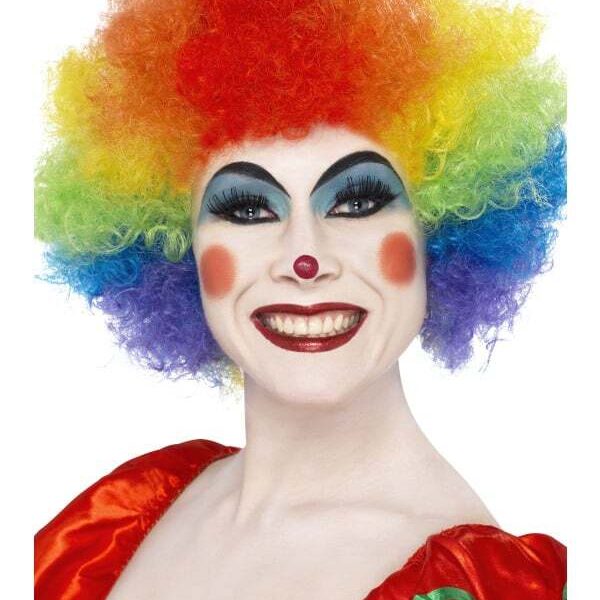 Parrucca da Clown Multicolore
