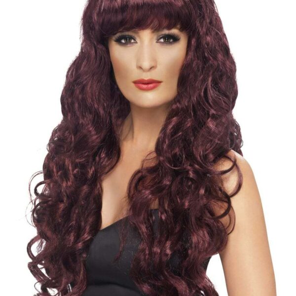 Parrucca da Sirena Marrone
