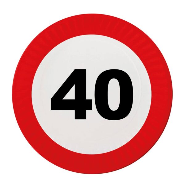 Piatti con Numero Limite 40