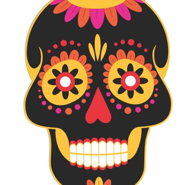 Pignatta a Forma di Dia de Los Muertos
