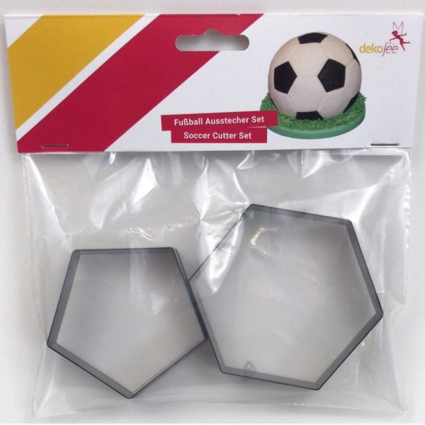 Dekofee Stampini Calcio Set 2pz