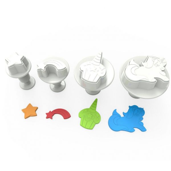 Dekofee Stampini a Espulsione Unicorno Set 4pz
