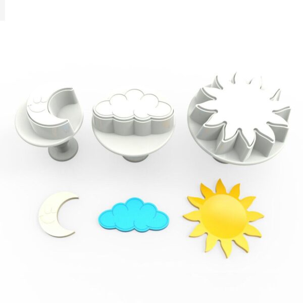 Dekofee Stampini a Espulsione Set 3pz