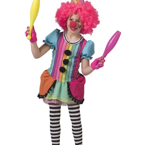 Costume Clown Arcobaleno