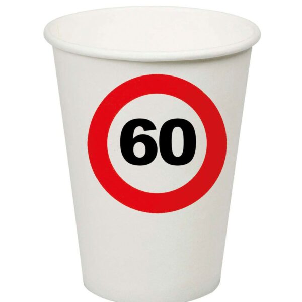 Bicchieri con Numero Limite 60
