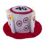 Cappello Compleanno con Numero 40