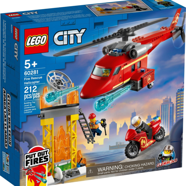 Lego City Elicottero antincendio