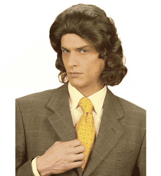 Parrucca Frankie Castana