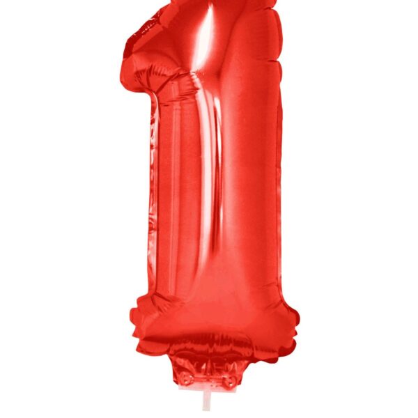 Numeri in Mylar Rosso da 40 Centimetri