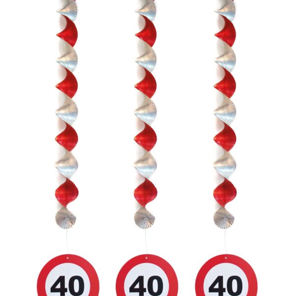 Festone Pendenti Numero Limite 40