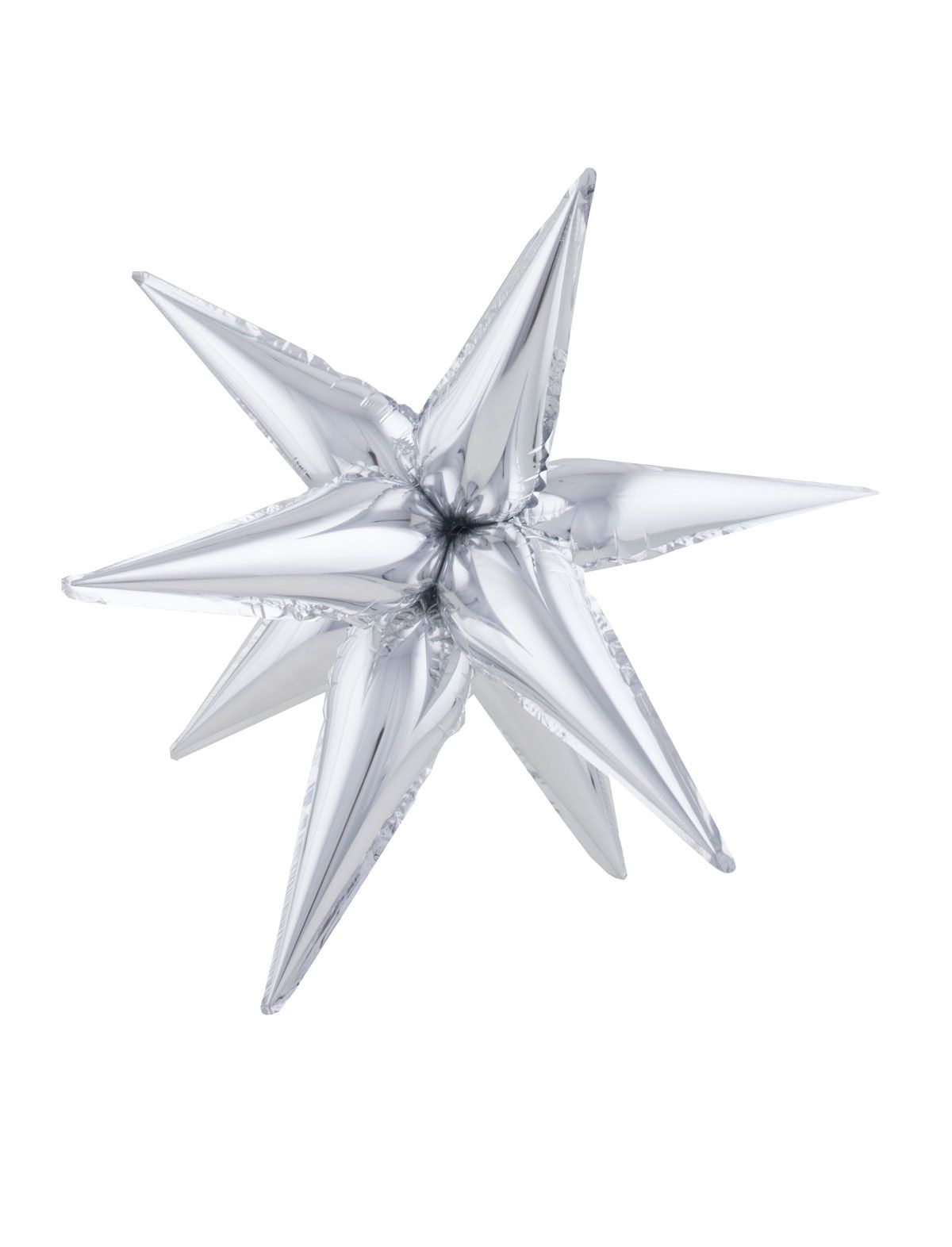 Palloncino mylar stella a 4 punte celeste 10″ 25cm – Palloncini On Line