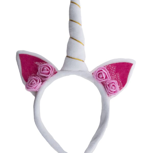 Cerchietto da Unicorno con Roselline