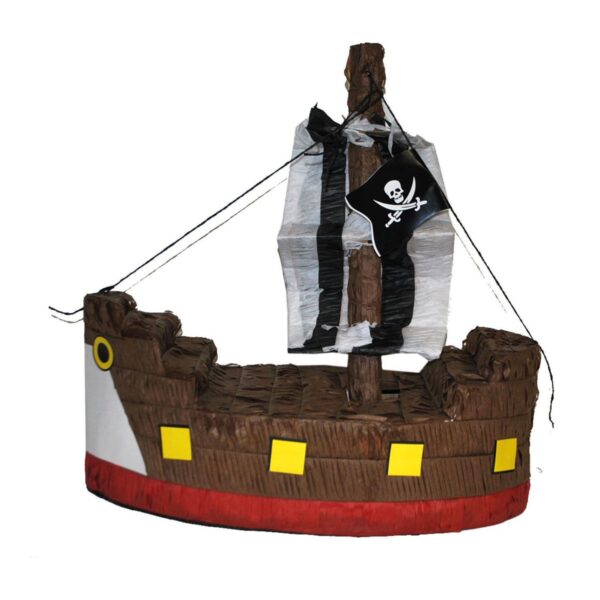 Pignatta a Forma di Nave dei Pirati