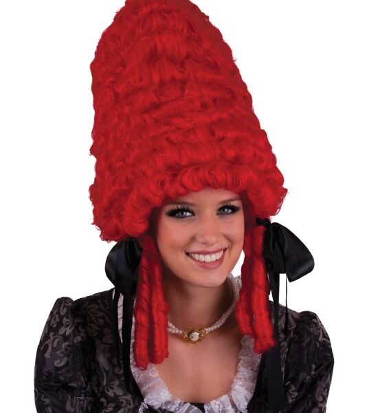 Parrucca Rossa Pompadour