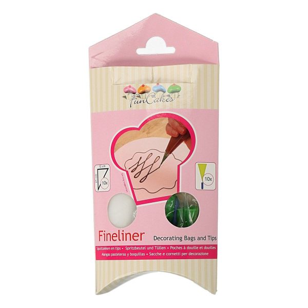 FunCakes Fineliner Sac à poche 21cm 10pz