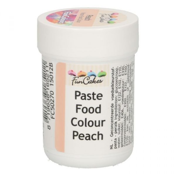 Funcakes Pasta Colorante Alimentare Pesca - 30 Gr.