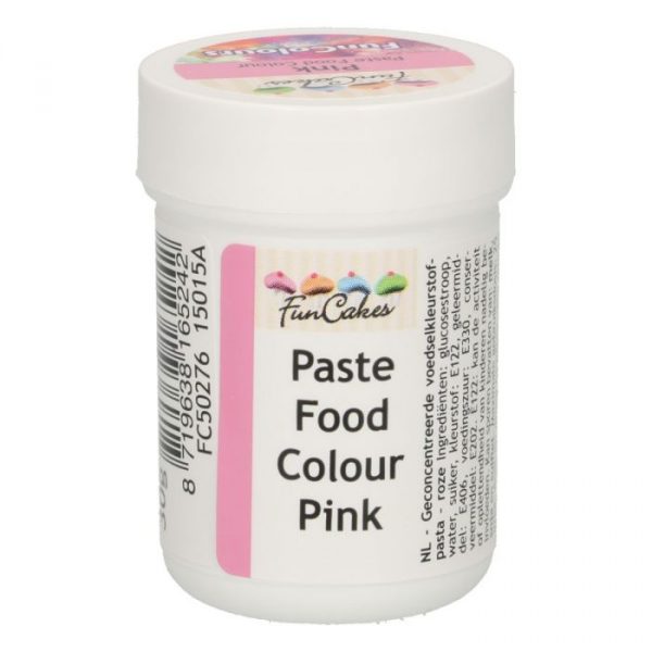 Funcakes Pasta Colorante Alimentare Rosa - 30 Gr.
