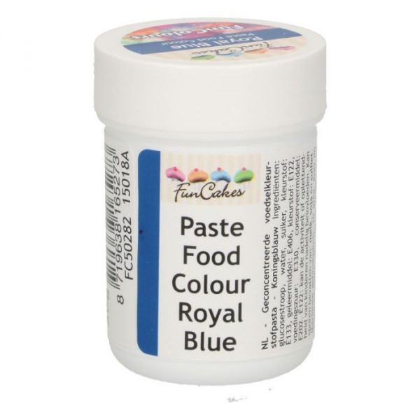 Funcakes Pasta Colorante Alimentare Blu Reale - 30 Gr.