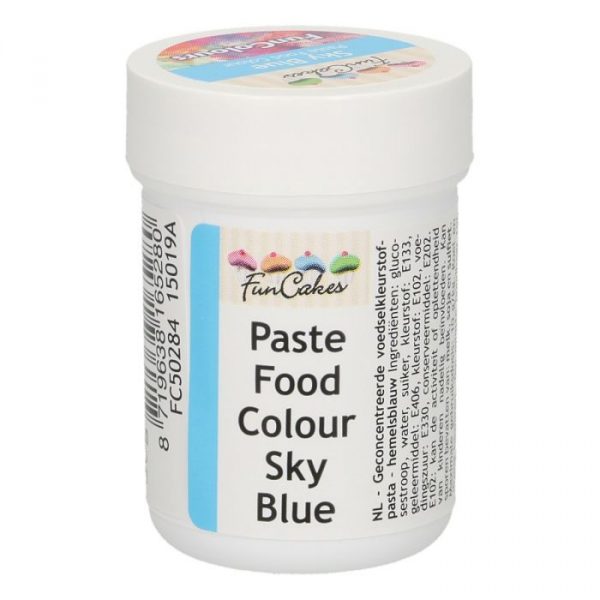 Funcakes Pasta Colorante Alimentare Azzurro Cielo - 30 Gr.