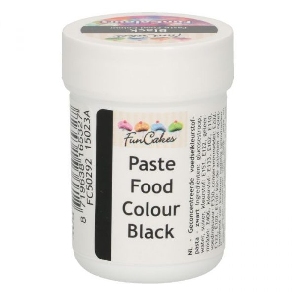 Funcakes Pasta Colorante Alimentare Nero - 30 Gr.