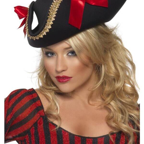 Cappello Tricorno Pirata Donna
