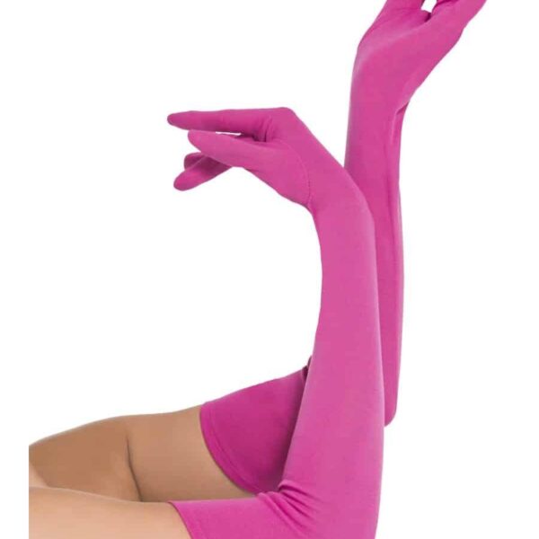 Guanto Lungo Rosa