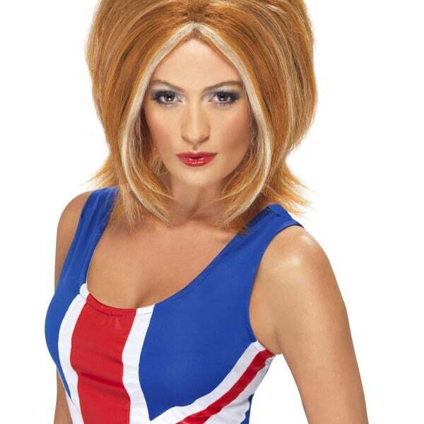 Parrucca Rossa da Spice Girl anni '90