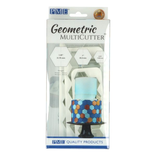 PME Tagliapasta Geometrico Esagono Set 3