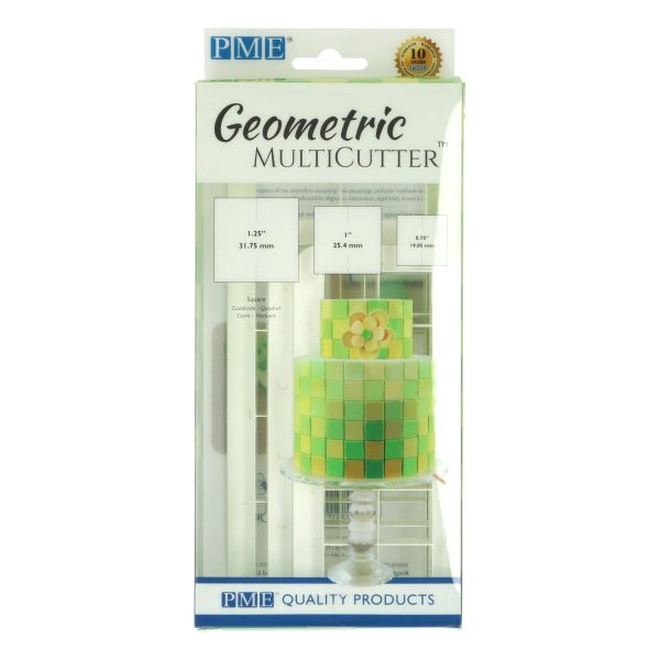 PME Tagliapasta Geometrico Quadrato Set 3