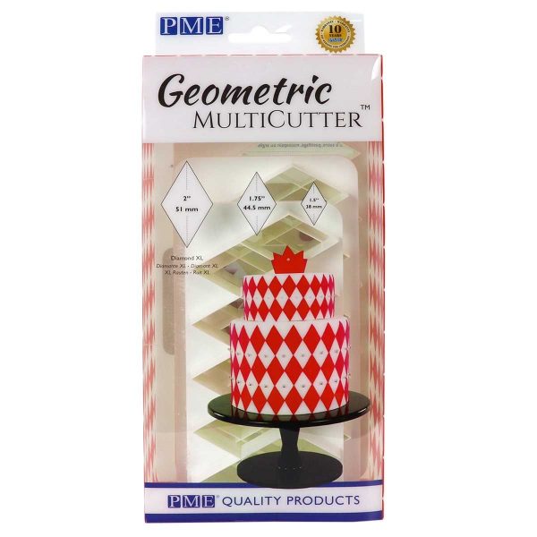 PME Tagliapasta Geometrico Diamante XL Set 3
