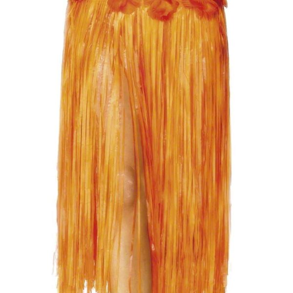 Gonna Hawaiana lunga Arancione