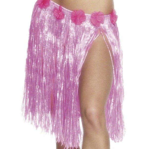 Gonna Hawaiana rosa corta