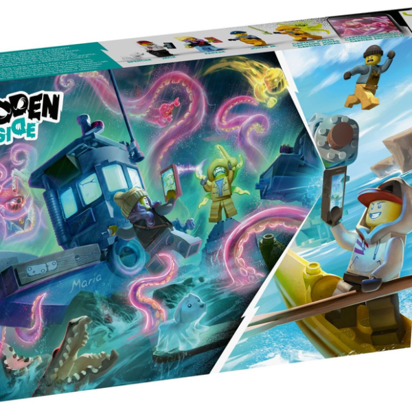Lego Hidden Side Il peschereccio naufragato